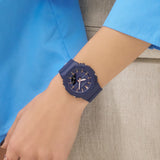 Casio G-SHOCK Love the Sea and Earth Ana-Digi Navy Blue Women's Watch GMAP2100M-2A