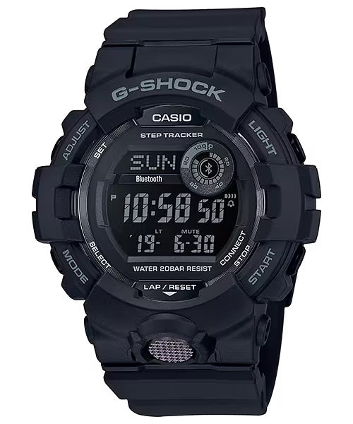 Casio G-Shock MOVE BLACK Bluetooth Sports Training Digital Mens Watch GBD800-1B