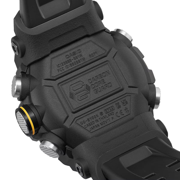 Casio G-Shock MUDMASTER BLACK IP Quad Sensor Bluetooth Mens Watch GGB100XMB-1A