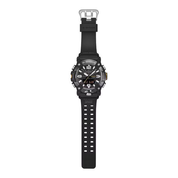 Casio G-Shock MUDMASTER Carbon Quad Sensor Bluetooth Mens Watch GGB100XMB-1A
