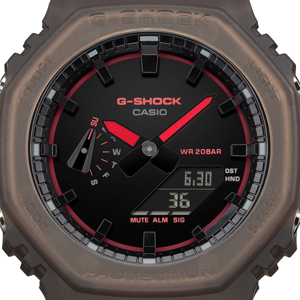 Casio G-SHOCK Smoke Series GA2100K-5A Ana-Digi Mens Watch