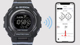 Casio G-Shock STEP TRACKER GMDB300-1 Digital Dual Time Bluetooth Womens Watch