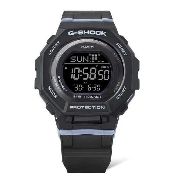 Casio G-Shock STEP TRACKER GMDB300-1 Digital Dual Time Bluetooth Womens Watch