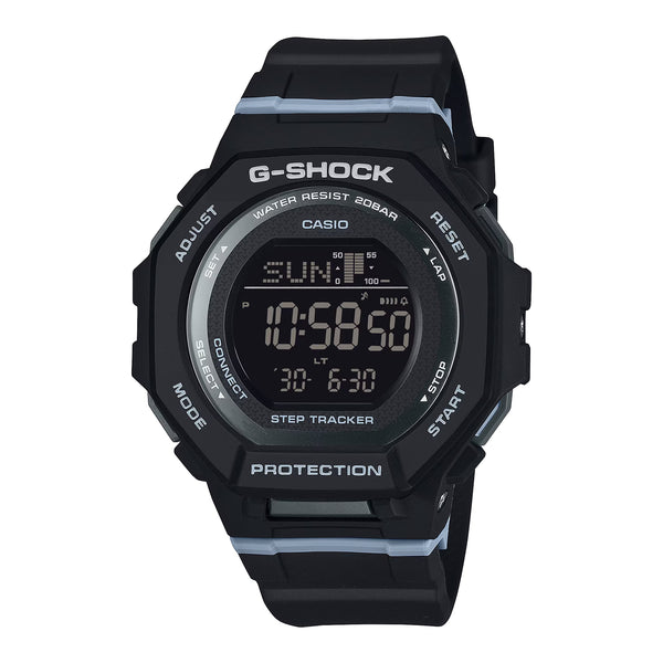 Casio G-Shock STEP TRACKER GMDB300-1 Digital Dual Time Bluetooth Womens Watch