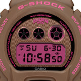 Casio G-SHOCK x HARDIES HARDWARE NYC Limited Edition Brown/Pink Watch DW6900HH-5