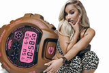 Casio G-SHOCK x HARDIES HARDWARE NYC Limited Edition Brown/Pink Watch DW6900HH-5