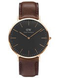Daniel Wellington Classic Black Bristol RG 40mm Mens Watch DW00100125 - Shop at Altivo.com