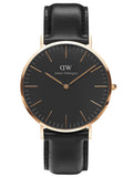 Daniel Wellington Classic Black Sheffield RG 40mm Mens Watch DW00100127 - Shop at Altivo.com