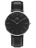 Daniel Wellington Classic Black Sheffield Silver Mens Watch DW00100133 - Shop at Altivo.com