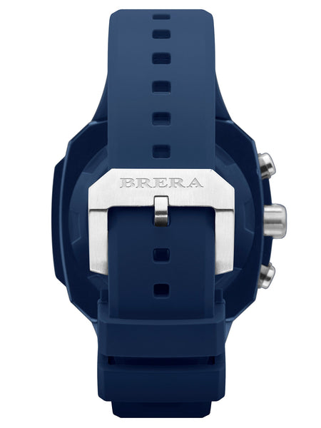 Brera Orologi SUPERSPORTIVO SQUARE Men's Swiss Made Blue 46mm Watch BRSS2C4606 - Shop at Altivo.com