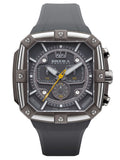 Brera Orologi SUPERSPORTIVO SQUARE Men's Swiss Made Grey 48mm Watch BRSS2C4602 - Shop at Altivo.com
