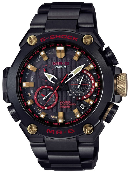 Casio G-Shock AKAZONAE Limited Edition Titanium MRGG1000B-1A4 GPS MR-G Watch - Shop at Altivo.com
