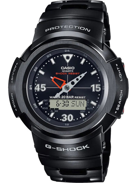 Casio G-Shock AWM500-1A Analog/Digital Full Metal Black Watch - Shop at Altivo.com