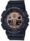 Casio G-Shock BLACK & ROSE GOLD EDITION Mens Watch GA100MMC-1A - Shop at Altivo.com