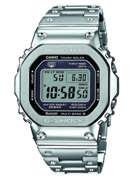 Casio G-Shock FULL METAL 5000 Silver Mens Watch GMWB5000D-1 - Shop at Altivo.com