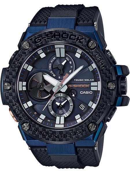Casio G-Shock G-Steel Bluetooth Carbon Fiber Mens Watch GSTB100XB-2A - Shop at Altivo.com