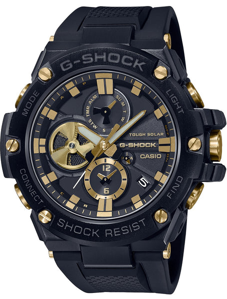 Casio G-Shock G-Steel Carbon Bezel Bluetooth Mens Watch GSTB100GC-1A - Shop at Altivo.com