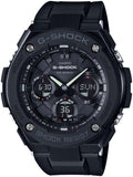Casio G-Shock G-Steel Layer Guard Black Solar Mens Watch GSTS100G-1B - Shop at Altivo.com