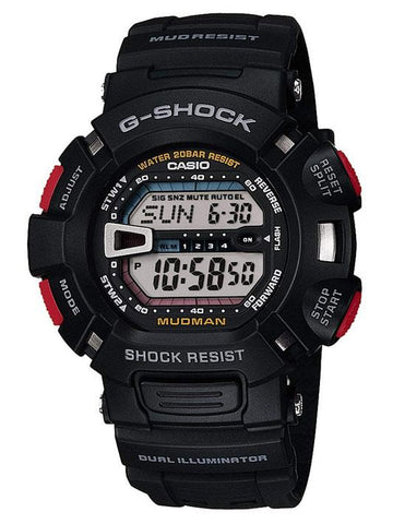 Casio G-Shock G9000-1V Mudman Super Illuminator Black Mens Watch - Shop at Altivo.com