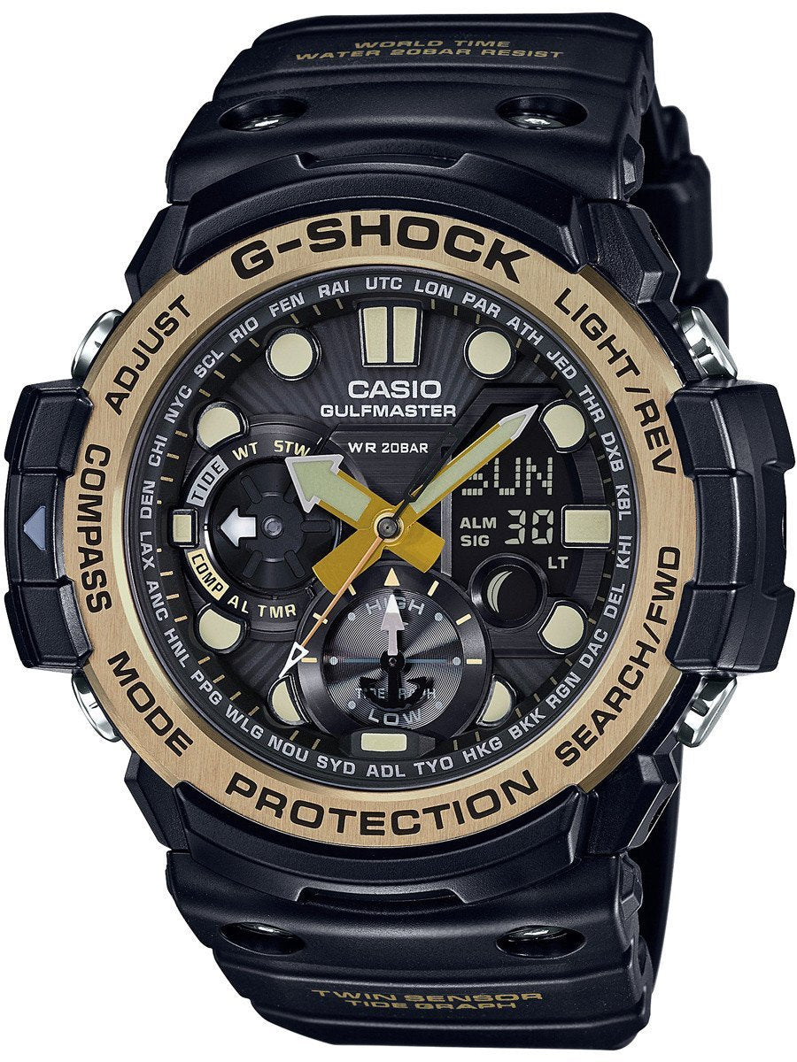 Casio G-Shock Sensor Black Mens Watch GN1000GB-1A –
