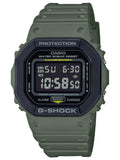 Casio G-Shock LAYERED BEZEL Green Digital Mens Watch DW5610SU-3 - Shop at Altivo.com