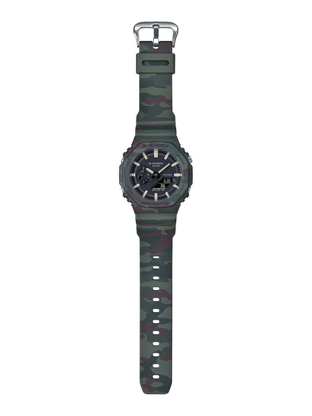 Casio G-Shock Limited Edition GREEN CAMO Set Mens Watch GAE2100WE-3A - Shop at Altivo.com