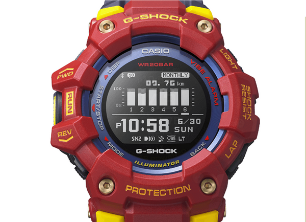 Casio G-Shock Limited Edition MATCHDAY FC Barcelona GBD100BAR-4 Watch - Shop at Altivo.com