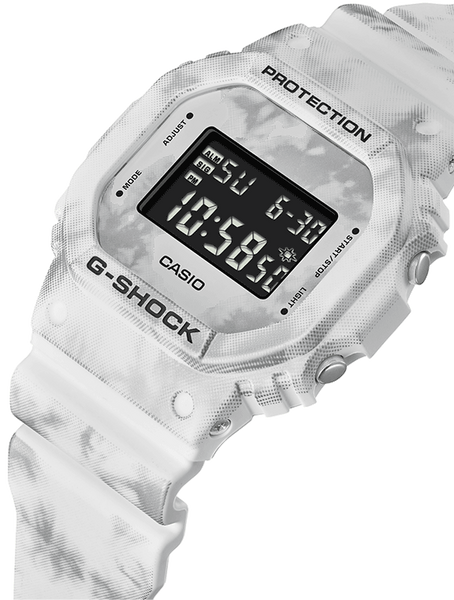 Casio G-Shock Limited Edition SNOW CAMOUFLAGE Mens Watch DW5600GC-7 - Shop at Altivo.com