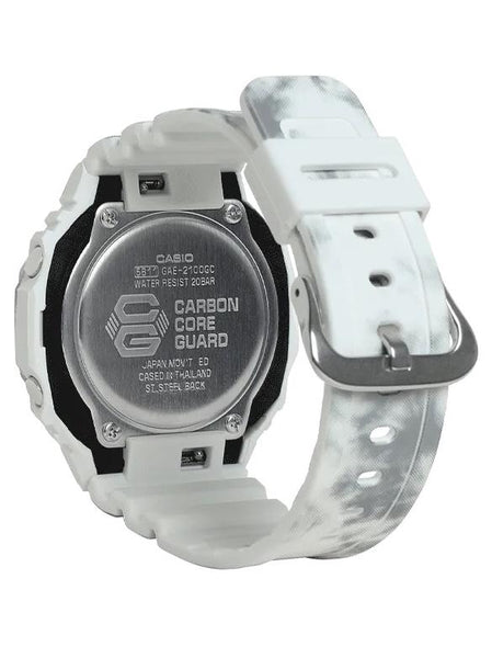 Casio G-Shock Limited Edition SNOW CAMOUFLAGE Mens Watch GAE2100GC-7A - Shop at Altivo.com
