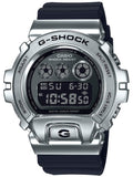 Casio G-Shock METAL BEZEL 25TH ANNIV Silver/Black Mens Watch GM6900-1 - Shop at Altivo.com