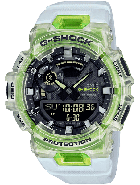 Casio G-Shock MOVE Power Trainer Lime Green Watch GBA900SM-7A9 - Shop at Altivo.com