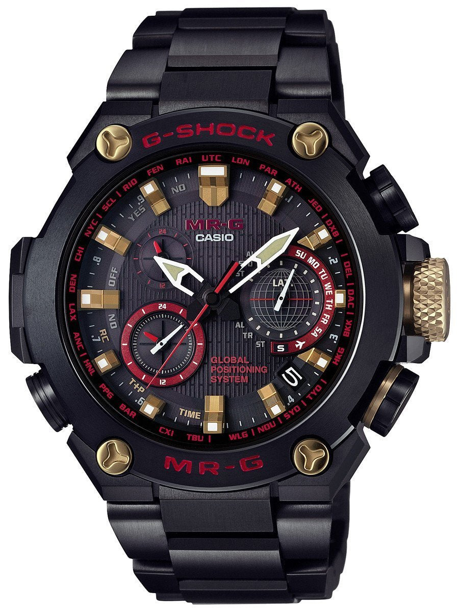 Casio G-Shock MR-G GPS Hybrid Mens Black Titanium Watch