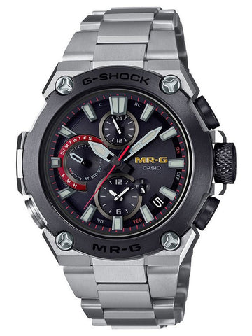 Casio G-Shock MR-G TITANIUM Red & Gold Mid-size Watch MRGB1000D-1A - Shop at Altivo.com