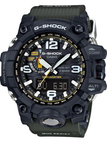 Casio G-Shock Master of G Mudmaster Radio Solar GWG1000-1A3 Mens Watch - Shop at Altivo.com