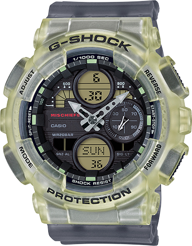 Casio G-Shock S-SERIES x MISCHIEF LIMITED EDITION Watch GMAS140MC-1A - Shop at Altivo.com