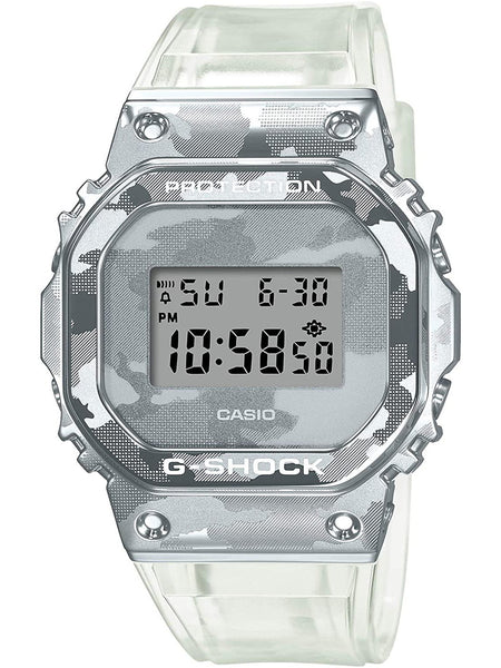 Casio G-Shock SKELETON CAMO Silver Digital Mens Watch GM5600SCM-1 - Shop at Altivo.com