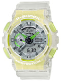 Casio G-Shock SKELETON SERIES Clear & Lime Mens Watch GA110LS-7A - Shop at Altivo.com