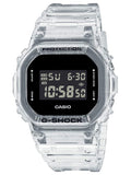 Casio G-Shock TRANSPARENT PACK - Transparent White Mens Watch DW5600SKE-7 - Shop at Altivo.com