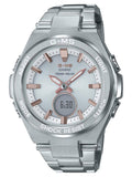 Casio G-Steel G-MS Ana-Digi Womens Silver & Rose Gold Watch MSGS200D-7A - Shop at Altivo.com