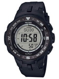 Casio ProTrek Triple Sensor Solar Mens Black Digital Watch PRG330-1 - Shop at Altivo.com