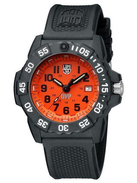Luminox SCOTT CASSELL UVP SET Navy Seal Black/Orange Mens Watch XS.3509.SC.SET - Shop at Altivo.com