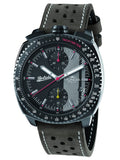 Mondia Bolide Men's Italian Leather Sport Watch MI-800-BK-03BK-CP - Shop at Altivo.com
