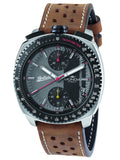 Mondia Bolide Men's Italian Leather Sports Watch MI-800-SS-05GY-CP - Shop at Altivo.com