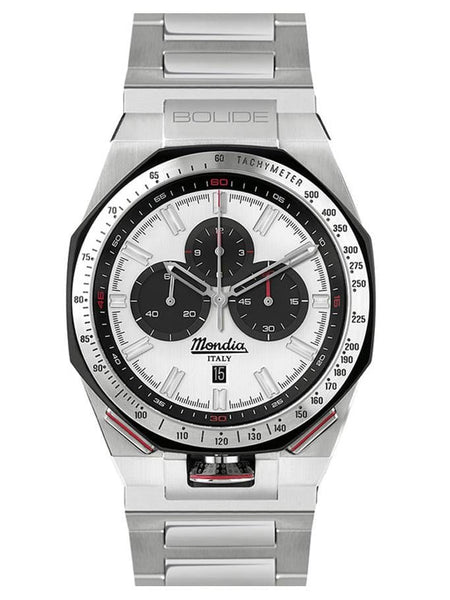 Mondia Bolide Scuderia Men's Chronograph Watch MI-787-SS-2SLBK-CM - Shop at Altivo.com