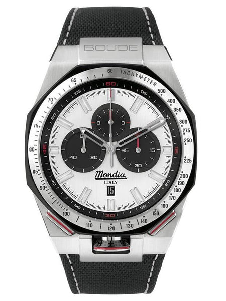 Mondia Bolide Scuderia Men's Chronograph Watch MI-787-SS-2SLBK-CT - Shop at Altivo.com