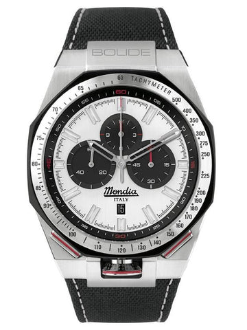 Mondia Bolide Scuderia Men's Chronograph Watch MI-787-SS-2SLBK-CT - Shop at Altivo.com