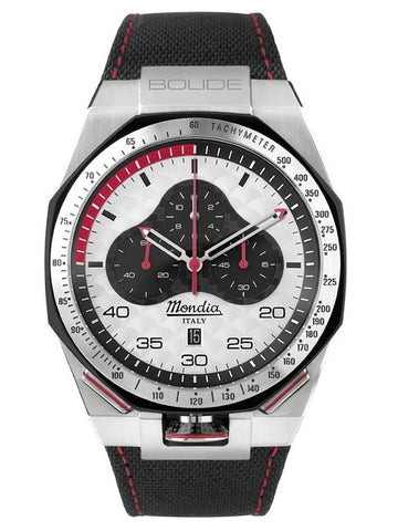 Mondia Bolide Scuderia Men's Italian Chronograph Sport Watch MI-787-SS-4SLBK-CT - Shop at Altivo.com