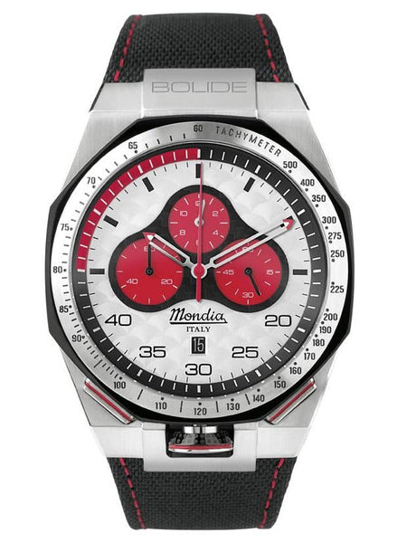 Mondia Bolide Scuderia Men's Italian Sport Watch MI-787-SS-3SLRD-CT - Shop at Altivo.com