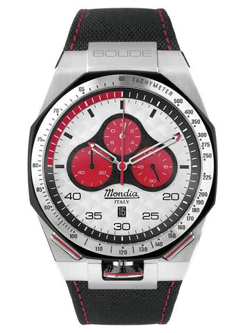 Mondia Bolide Scuderia Men's Italian Sport Watch MI-787-SS-3SLRD-CT - Shop at Altivo.com