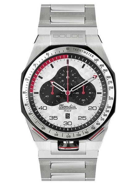 Mondia Bolide Scuderia Men's Italian Sports Watch MI-787-SS-4SLBK-CM - Shop at Altivo.com
